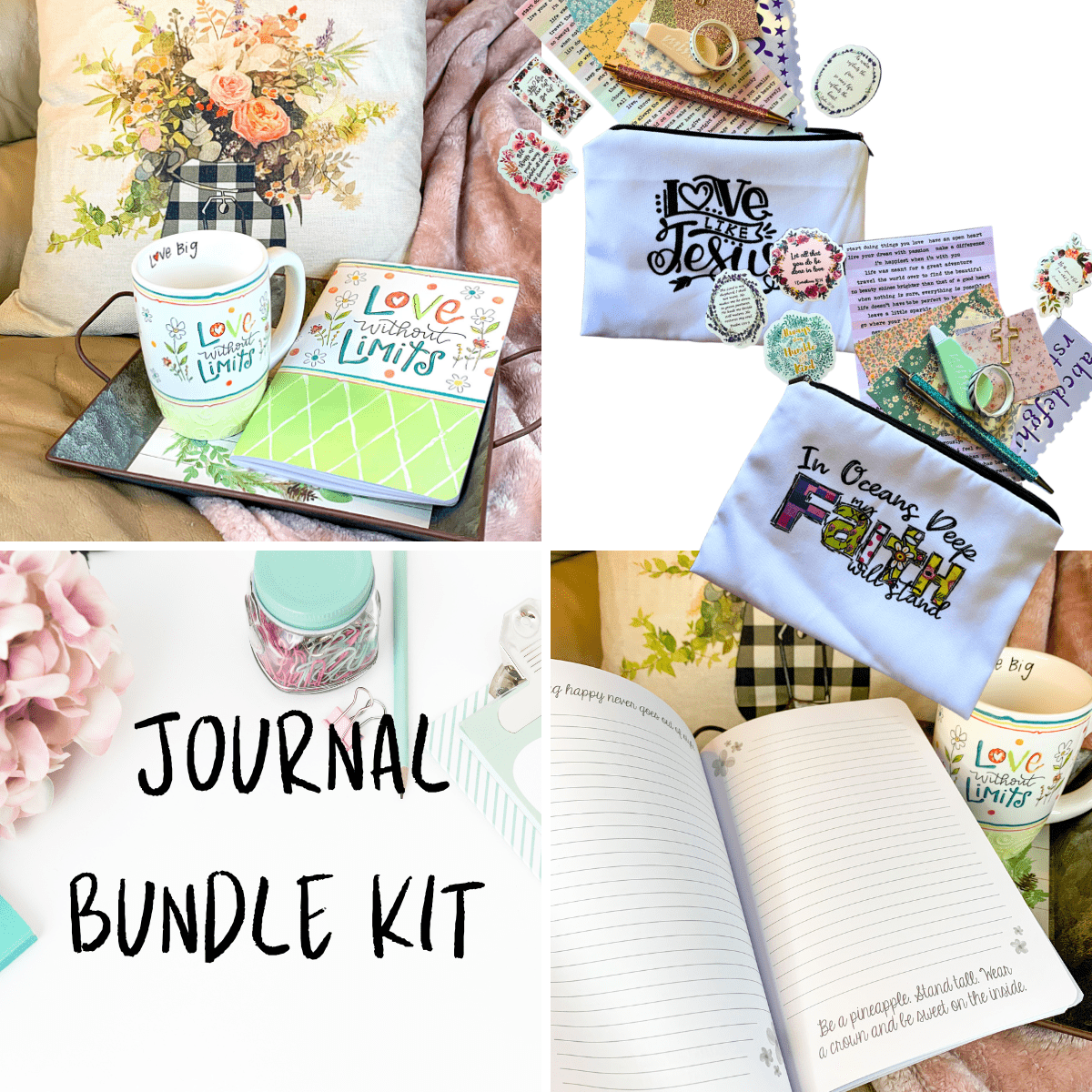 Journaling & Sippin' Pretty Mug AKA Inspired Gift Box Set