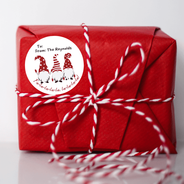 NEW! Personalized To & From Holiday Christmas Gift Labels