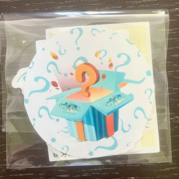 Mystery Inspirational Waterproof Sticker (10) Pack