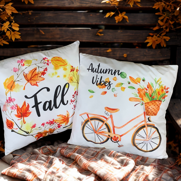 Charming Farmhouse Fall Pillow Covers