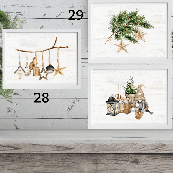 NEW! Cozy Farm Christmas Holiday Art Prints | 3 Sizes