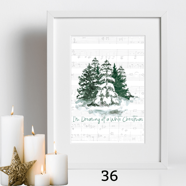 NEW! Cozy Farm Christmas Holiday Art Prints | 3 Sizes