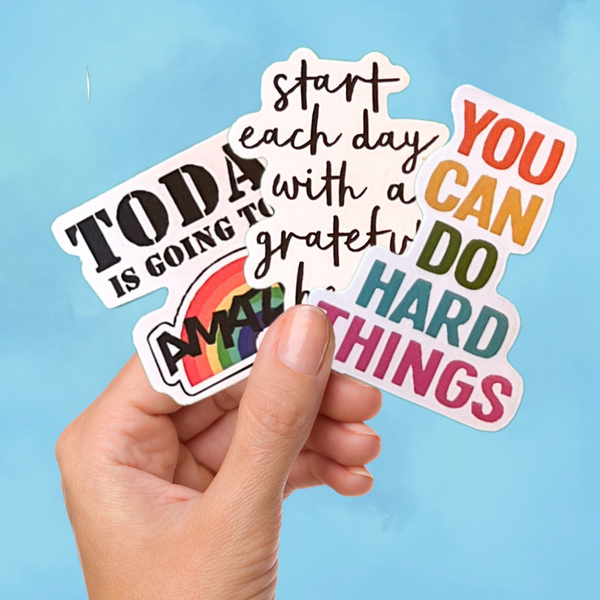 Mystery Inspirational Waterproof Sticker (10) Pack