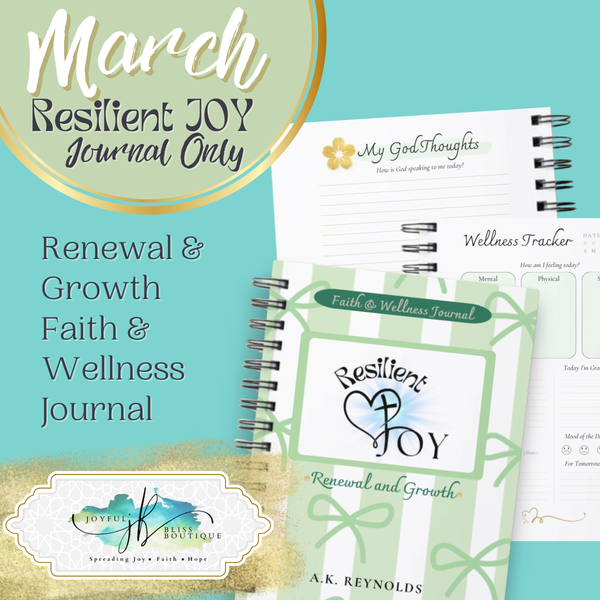 March Resilient JOY Journal Pre-Order