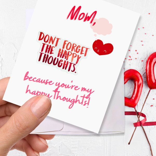 Personalized Valentines Day Waterproof Die Cut Sticker Greeting Card Assorted