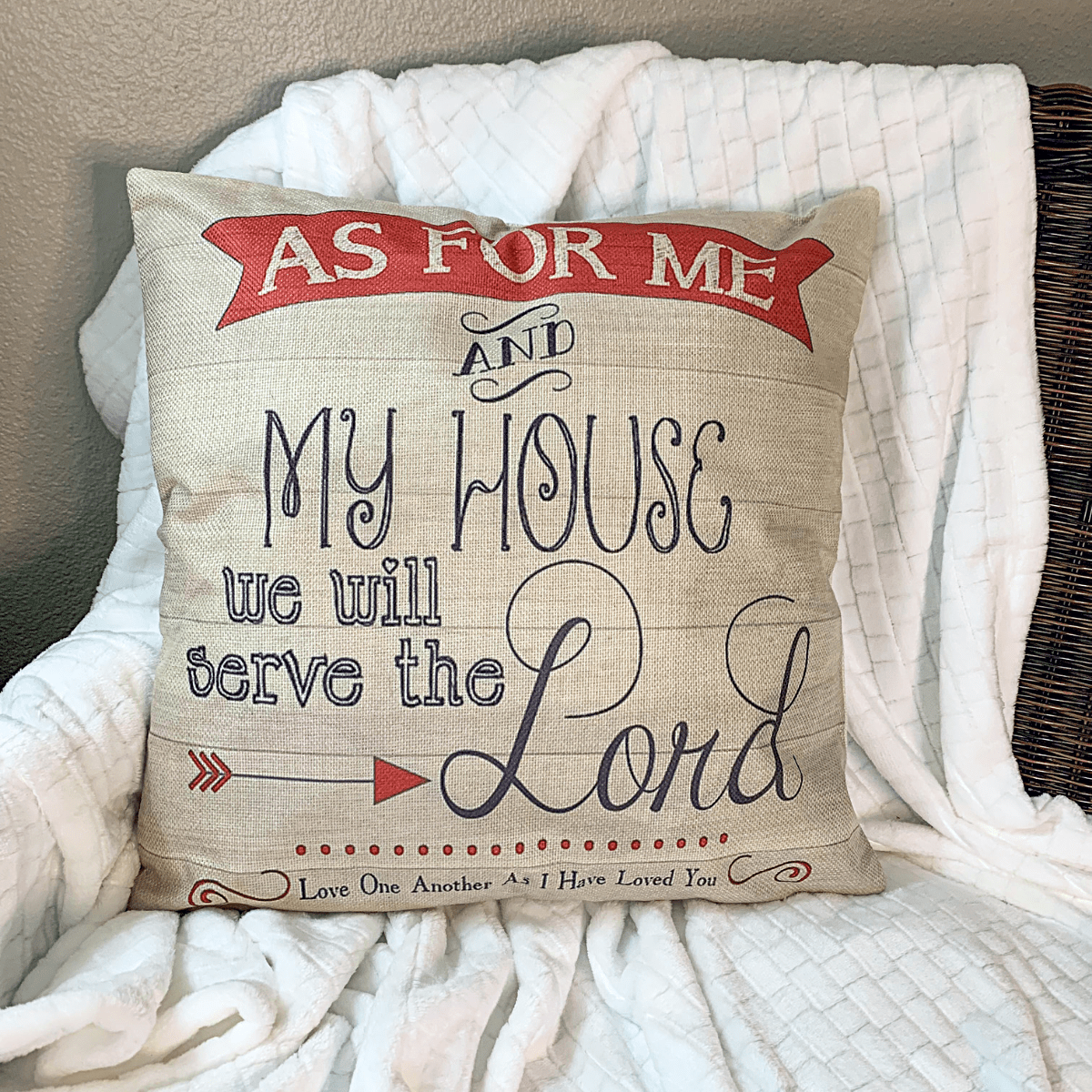 NEW! Rustic Faith Inspirations Throw Pillows