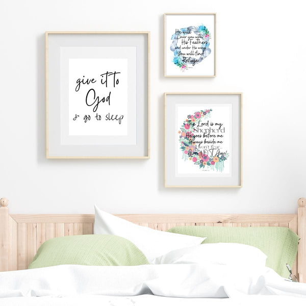 The Lord Is My Shepherd Poster Print