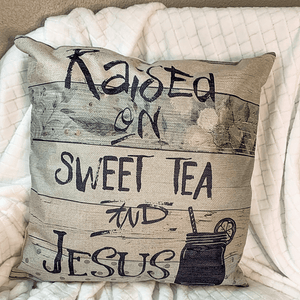 Retro Farm & Faith Inspirations Throw Pillows