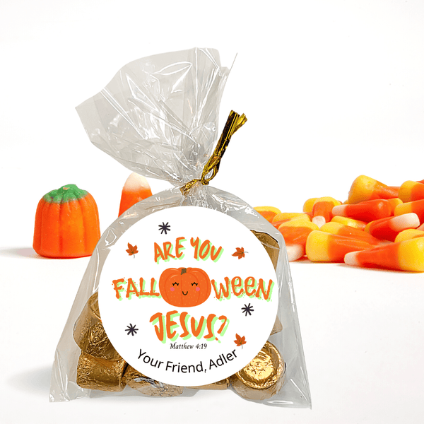 NEW! Christian Witness Halloween Stickers & Treat Bags