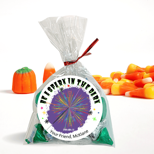 NEW! Christian Witness Halloween Stickers & Treat Bags