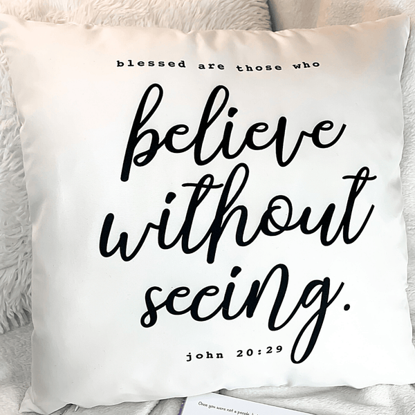 Super Soft Faith Inspired Throw Pillows
