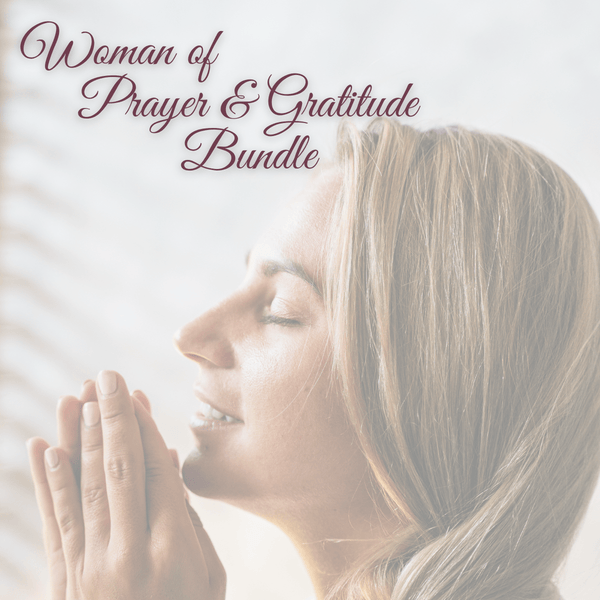 Woman's Prayer & Gratitude Deluxe Journal Bundle