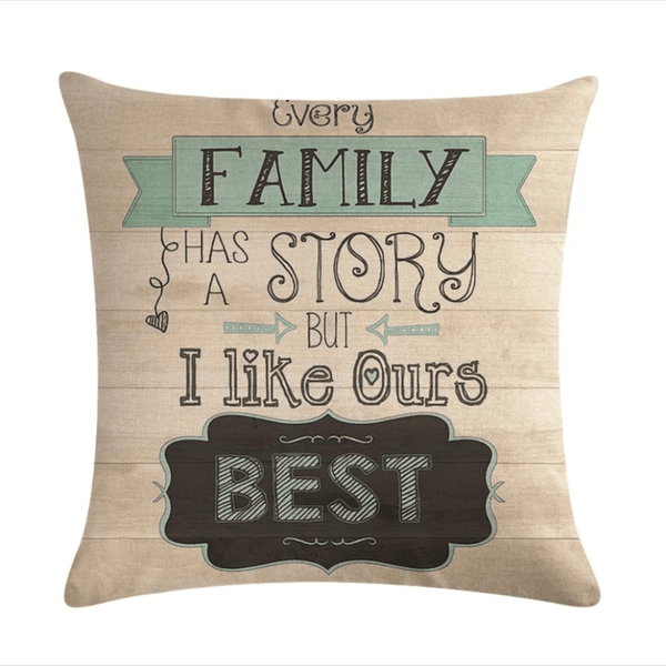 NEW! Retro Family Inspirations Throw Pillows