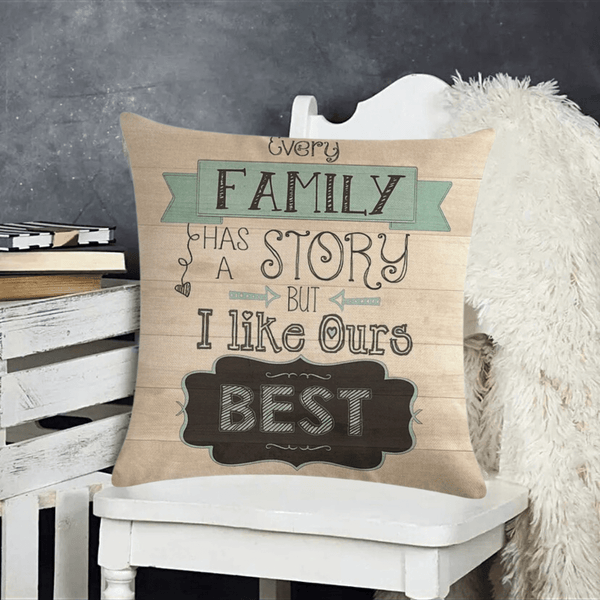 NEW! Retro Family Inspirations Throw Pillows