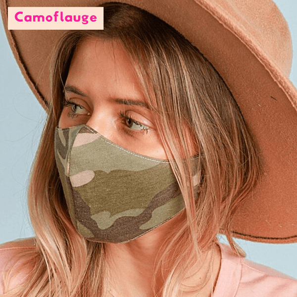CLEARANCE! Reusable Cotton Jersey Face Mask - FREE Filter
